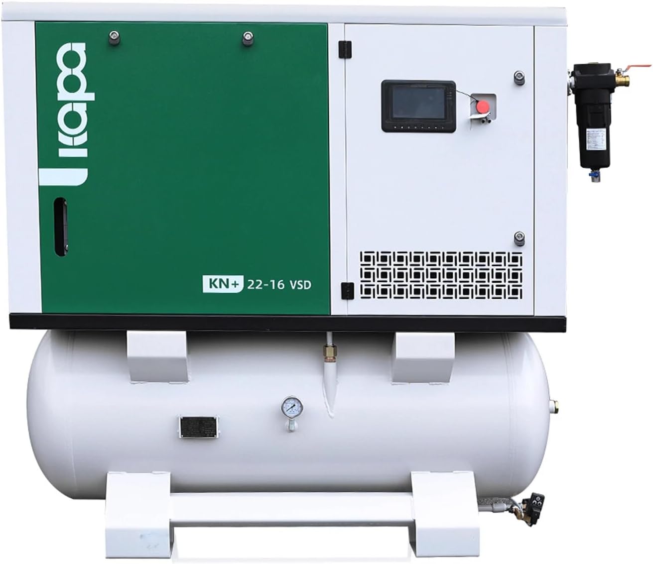 KAPA rotary screw air compressor review,KAPA 30HP air compressor pros cons,22KW VSD screw compressor worth buying,KAPA KN+22-232-220V-VSD vs alternatives,should I buy KAPA rotary screw compressor,best industrial screw compressor 220V - detailed features and technical specifications