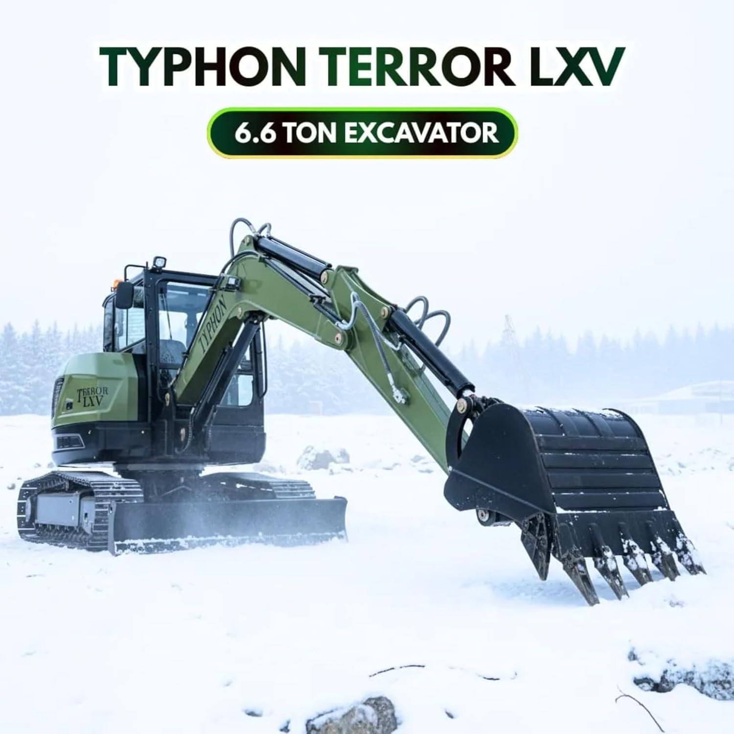 TYPHON Terror LXV review,TYPHON Terror LXV excavator worth buying,6.6 ton mini excavator pros cons,TYPHON Terror LXV vs alternatives,should I buy TYPHON mini excavator,best 6 ton mini excavator unboxing and complete package contents