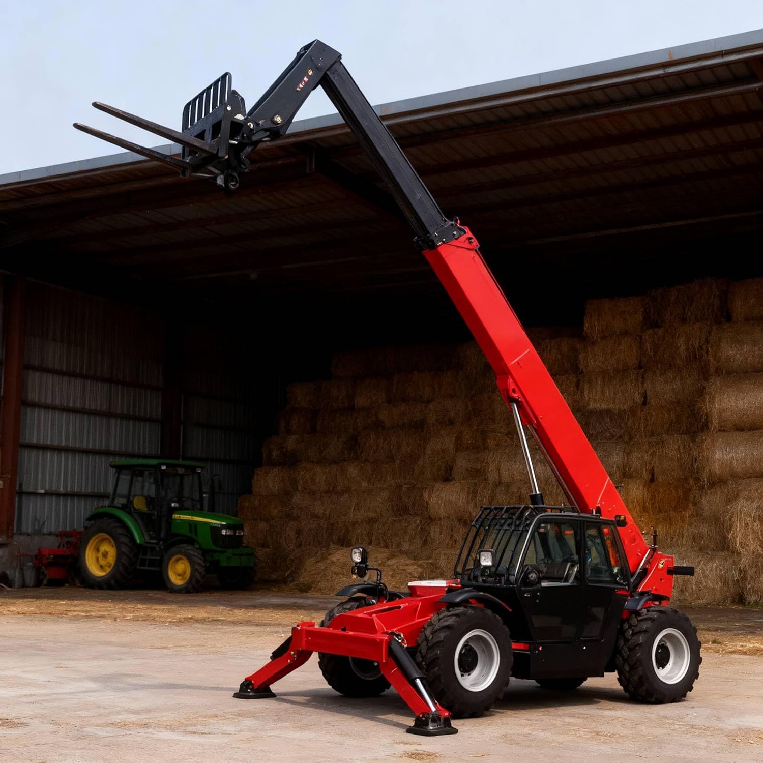 buy telehandler forklift,mini telehandler for landscaping,telescopic forklift pros cons,best compact telehandler,telehandler vs forklift,should I buy a telehandler - detailed features and technical specifications