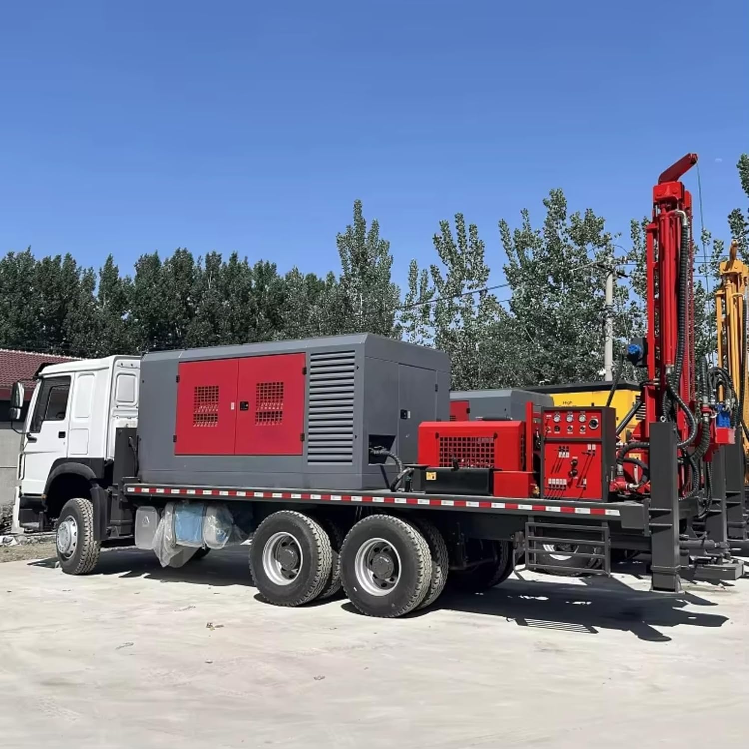 buy truck mounted water well drilling rig,truck mounted water well drilling rig pros cons,best deep well drilling machine,should I buy a truck mounted drilling rig,hydraulic core drill rig vs alternatives,truck mounted drilling rig worth buying unboxing and complete package contents