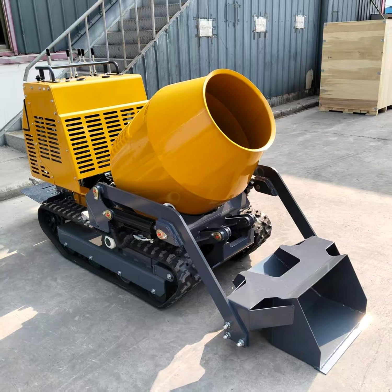 crawler concrete mixer review,heavy duty cement mixer,automatic cement mixer pros cons,crawler concrete mixer vs wheelbarrow,best concrete mixer for construction,should I buy a crawler concrete mixer performance testing and real-world results
