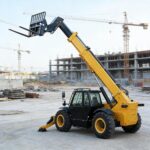 Image 1 of heavy duty telescopic forklift