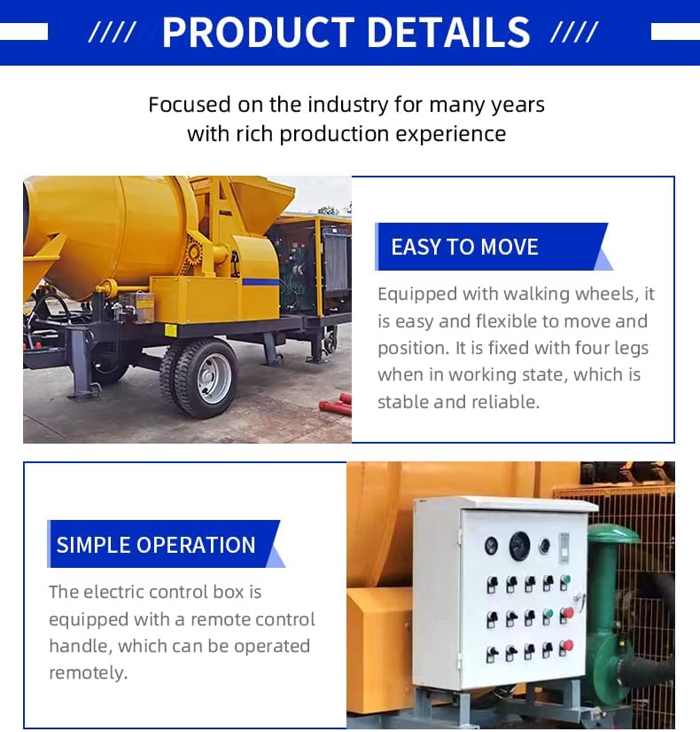 Step-by-step guide for portable concrete mixer pump,should I buy a portable concrete mixer pump,portable concrete mixer pump pros cons,best concrete mixer pump for slabs,concrete mixer pump vs truck,hydraulic cement mixing and pumping machine - complete tutorial