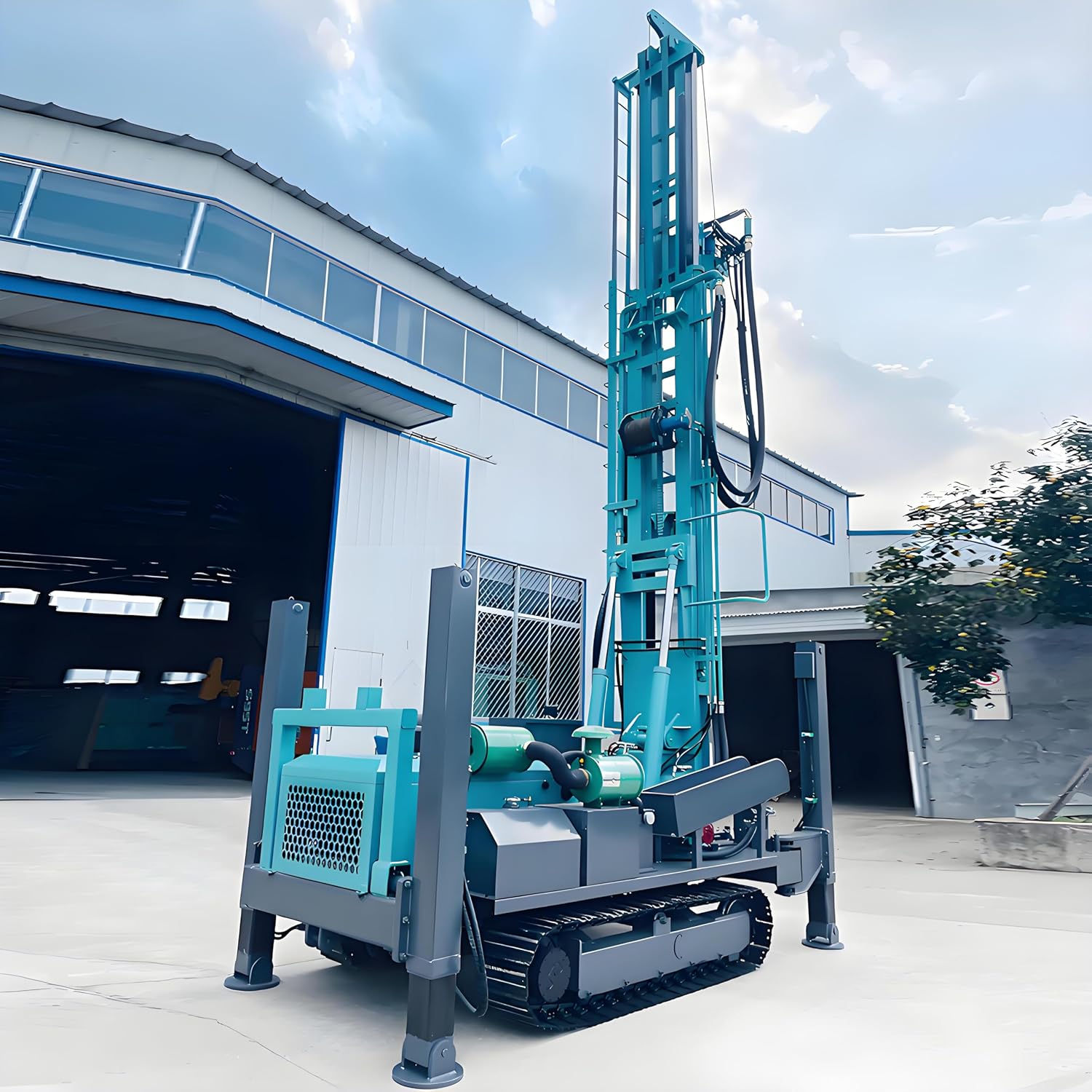 Portable Crawler Water Well Drilling Rig: Honest Pros & Cons 2 portable crawler water well drilling rig,should I buy a crawler water well drill,portable water well drilling rig vs trailer mounted,crawler borehole drilling machine pros cons,best portable water well drilling rig for farm,hydraulic water well drill rig worth buying unboxing and complete package contents