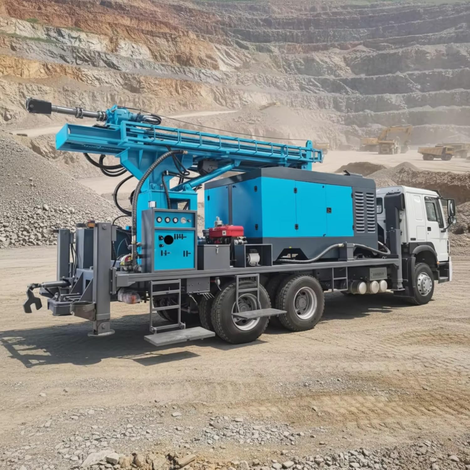 truck mounted water well drilling rig,hydraulic borehole drilling machine review,best truck mounted drilling rig for water wells,truck mounted water well drilling rig pros cons,buy hydraulic deep well drill equipment,truck mounted drilling rig vs trailer rig unboxing and complete package contents