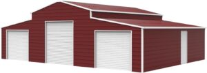 Image 1 of 42x30 metal barn garage
