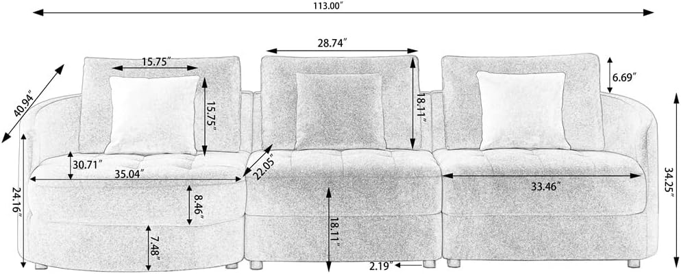 DUYHBAWRS 113 Fabric Sofa Review: Pros & Cons Worth Buying? 3 Step-by-step guide for DUYHBAWRS 113 Fabric Sofa review,113 Fabric Sofa review and rating,DUYHBAWRS couch review honest opinion,mid century L-shape couch review pros cons,teddy fabric sofa review verdict,DUYHBAWRS sectional sofa review worth buying - complete tutorial