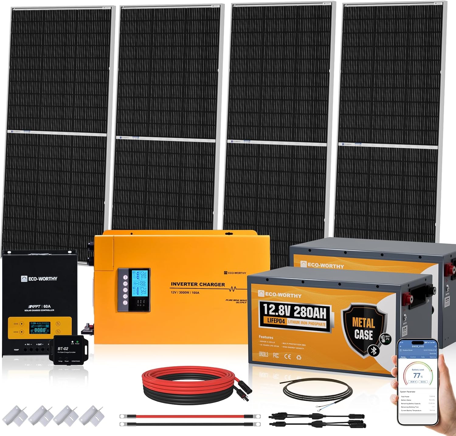 ECO-WORTHY 7.168KWH 800W Solar Panel Kit Review: Honest Verdict 1 ECO-WORTHY 7.168KWH 800W Solar Panel Kit review,ECO-WORTHY 800W solar system review and rating,is ECO-WORTHY solar kit worth buying,ECO-WORTHY 800W review pros cons,ECO-WORTHY solar kit review honest opinion,ECO-WORTHY 7.168KWH solar kit review verdict - detailed features and technical specifications