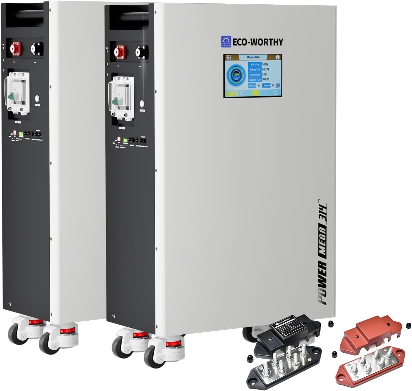 ECO-WORTHY Powermega 48V 314Ah review,48V 314Ah LiFePO4 battery pros cons,ECO-WORTHY Powermega active balancing BMS,off-grid solar battery with fire protection,should I buy ECO-WORTHY 48V battery,best home backup battery 2025 - detailed features and technical specifications