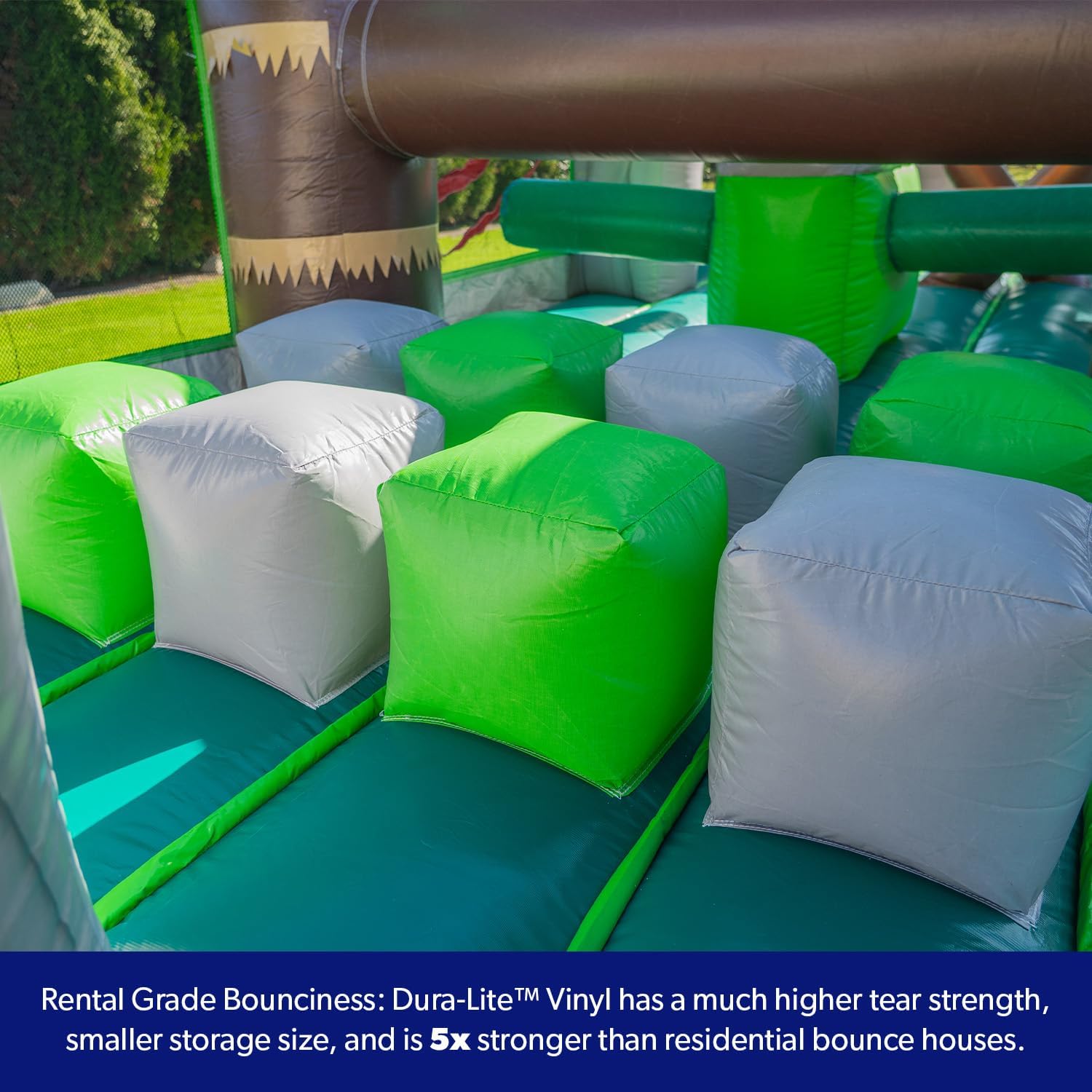 HeroKiddo T-Rex inflatable obstacle course review, HeroKiddo 42ft obstacle course review and rating, HeroKiddo T-Rex water slide review pros cons, is HeroKiddo T-Rex obstacle course worth buying, HeroKiddo commercial grade PVC inflatable review, HeroKiddo dual lane water slide review honest opinion performance testing and real-world results
