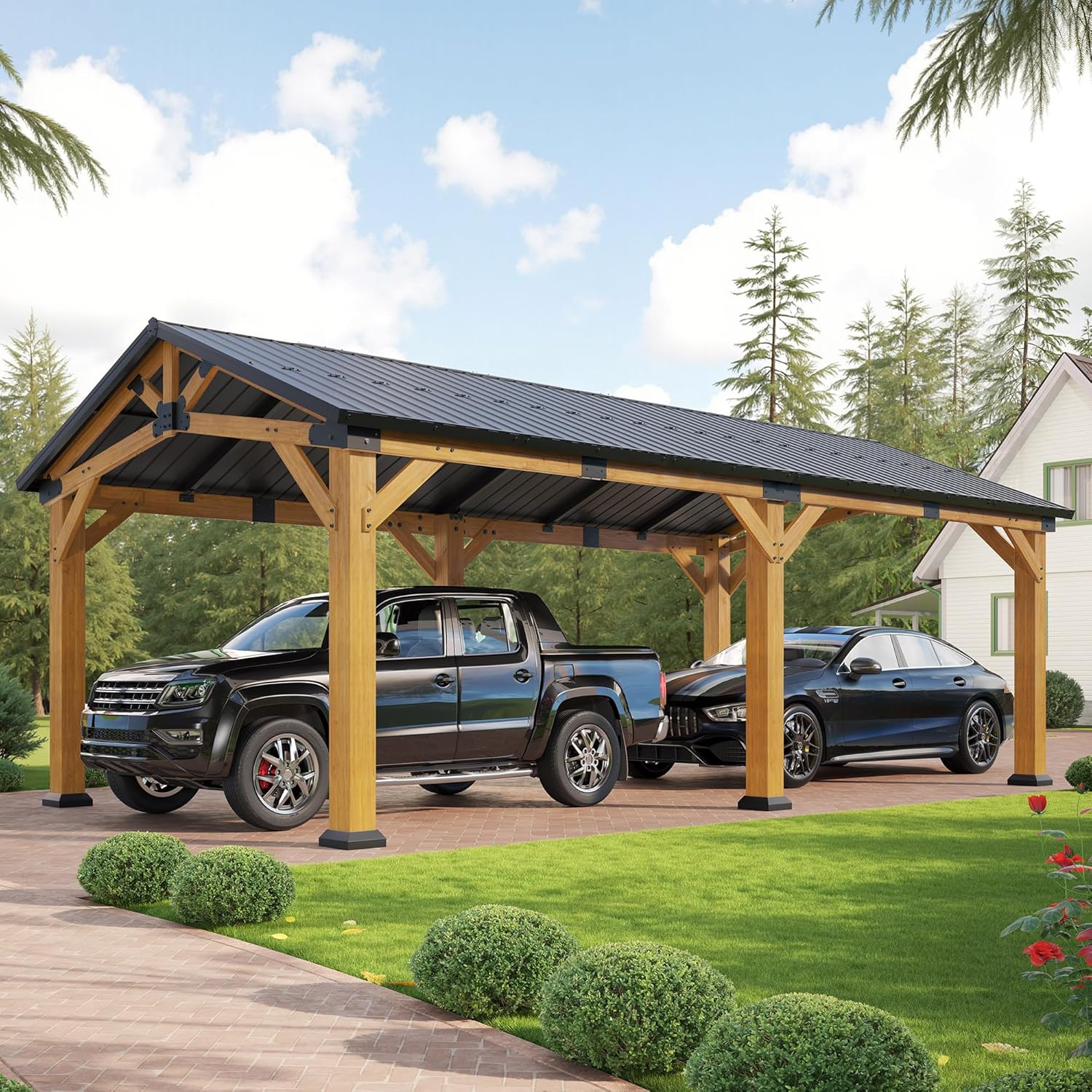 Jocisland 12x24 carport review,Jocisland wood carport review and rating,Jocisland 12x24 carport review pros cons,Jocisland carport review honest opinion,Jocisland cedar carport review verdict,Jocisland hardtop carport review worth buying - detailed features and technical specifications