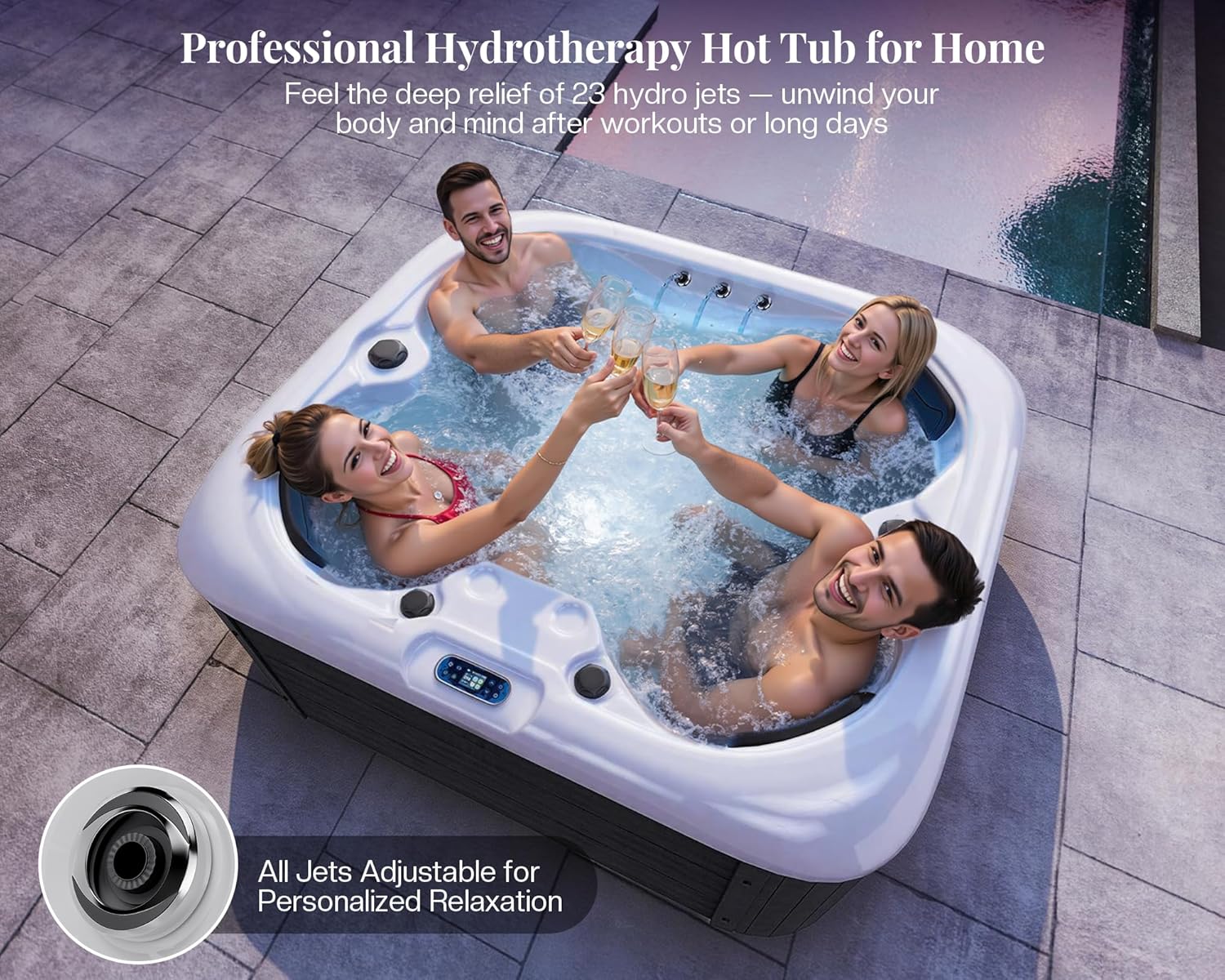 Step-by-step guide for Jocisland 4 person outdoor hot tub review,Jocisland hot tub pros cons,best plug and play hot tub,Jocisland hot tub vs alternatives,should I buy Jocisland hot tub,Jocisland hot tub worth buying - complete tutorial