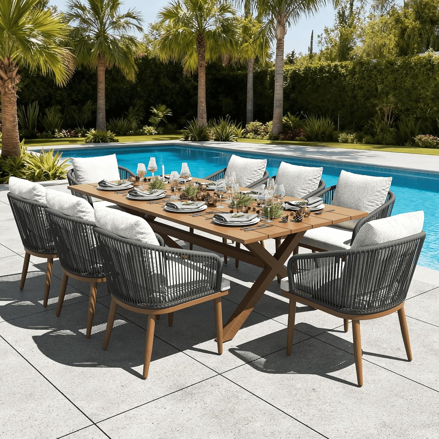 LayinSun outdoor dining set review,LayinSun patio set review and rating,is LayinSun dining set worth buying,LayinSun dining set review pros cons,LayinSun outdoor furniture review honest opinion,LayinSun patio dining set review verdict - detailed features and technical specifications