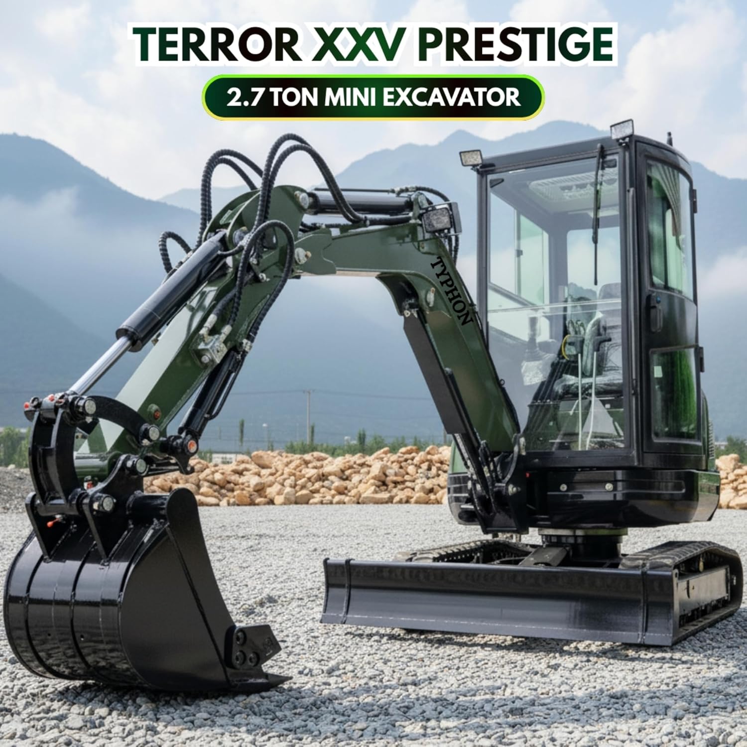 TYPHON TERROR XXV Mini Excavator Review: Honest Pros and Cons 2 TYPHON TERROR XXV mini excavator review,TYPHON TERROR XXV vs alternatives,TYPHON TERROR XXV pros cons,should I buy TYPHON TERROR XXV,TYPHON TERROR XXV worth buying,best 2.7 ton mini excavator unboxing and complete package contents