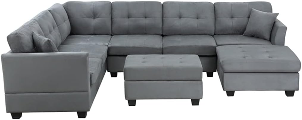 U-Style sectional sofa review,u-style upholstery sofa review and rating,is u-style sectional sofa worth buying,u-style sectional sofa review pros cons,u-style sectional sofa review honest opinion,HSIJYGX u-style sectional sofa review verdict - detailed features and technical specifications