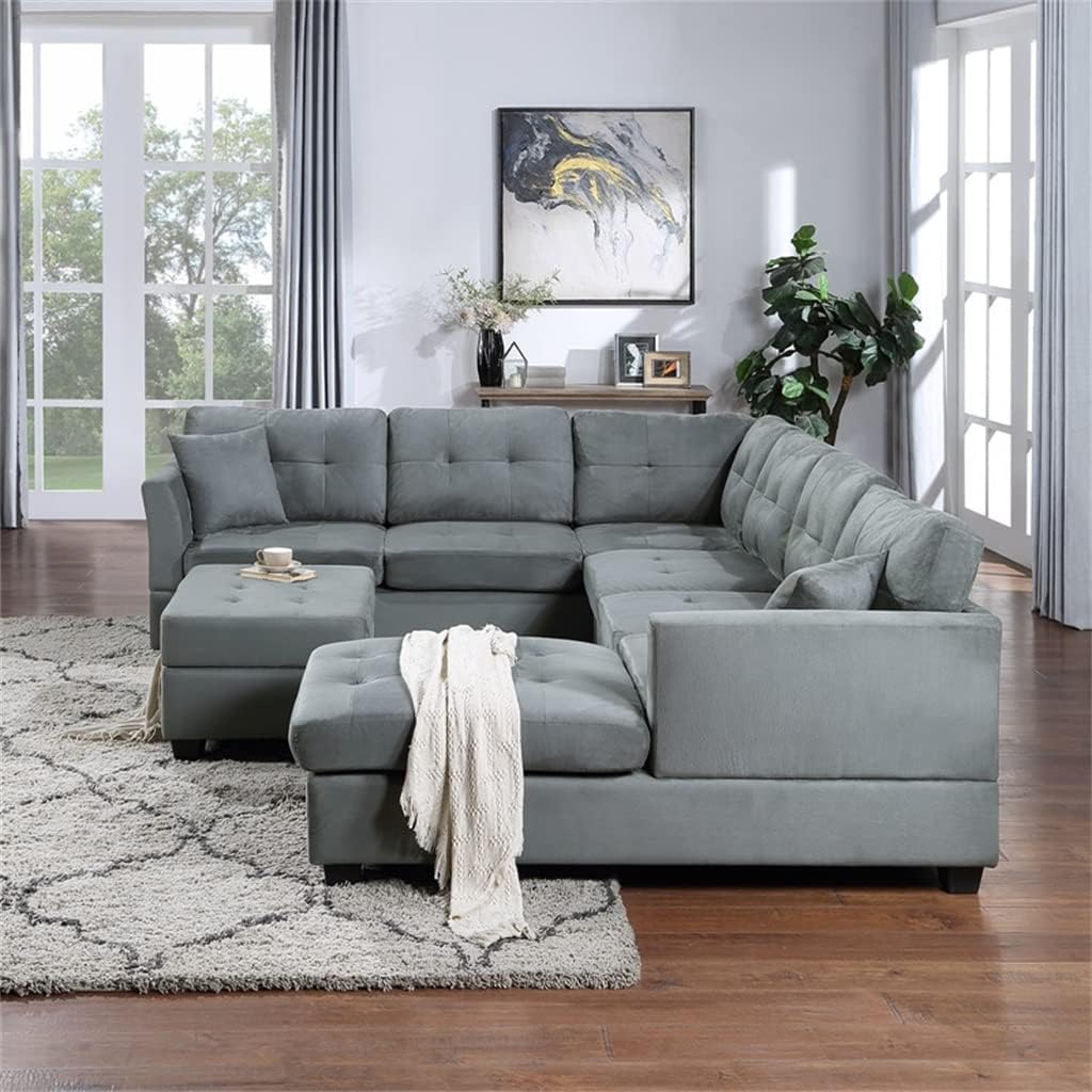 U-Style sectional sofa review,u-style upholstery sofa review and rating,is u-style sectional sofa worth buying,u-style sectional sofa review pros cons,u-style sectional sofa review honest opinion,HSIJYGX u-style sectional sofa review verdict performance testing and real-world results