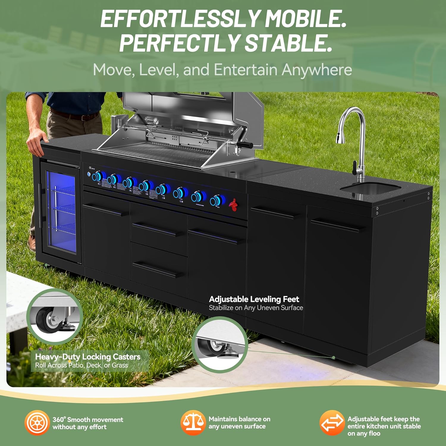 VESTIVIUM outdoor kitchen review,VESTIVIUM 112 all-in-one outdoor kitchen,VESTIVIUM modular grill station pros cons,should I buy VESTIVIUM outdoor kitchen,VESTIVIUM vs other outdoor kitchens,best 8-burner modular grill station performance testing and real-world results