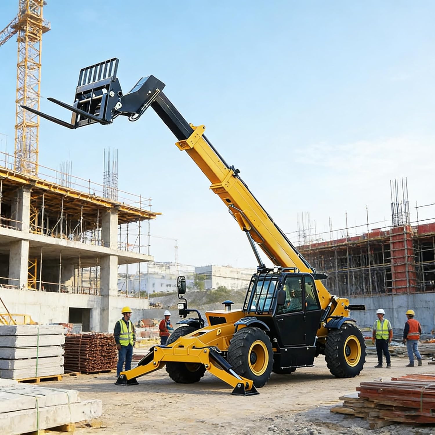 buy telescopic forklift truck,should I buy a telescopic handler,telehandler vs forklift,telescopic forklift pros cons,best telehandler for construction,telescopic handler worth buying - detailed features and technical specifications