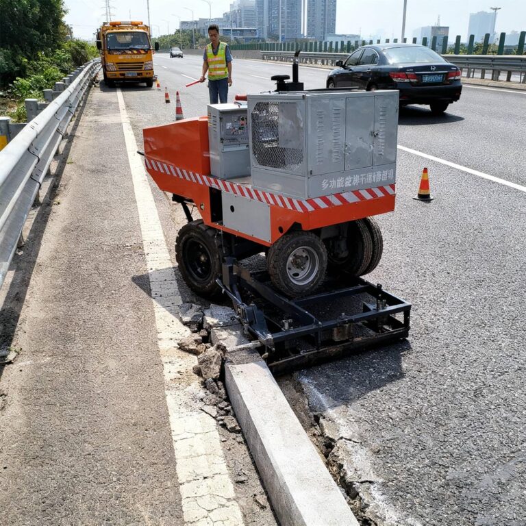 Image 1 of concrete curb slipform machine