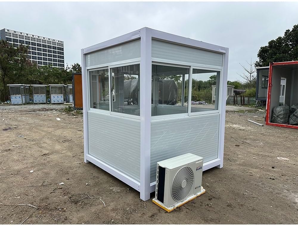 guard booth with ac and heating,buy guard booth with climate control,security booth with ac pros cons,portable guardhouse worth buying,guard shack with heater,best outdoor security booth performance testing and real-world results