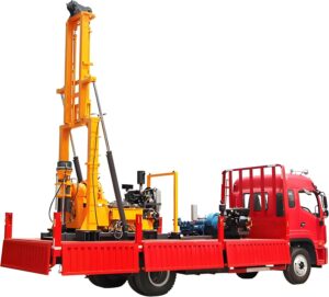 Image 1 of truck mounted water well drilling rig
