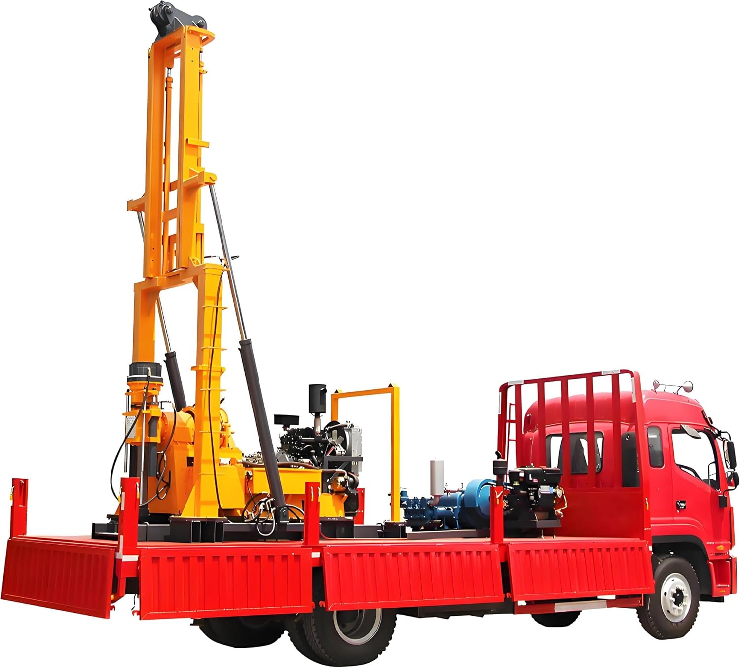 truck mounted water well drilling rig, water well drilling rig for sale, truck mounted borehole drilling machine, mobile water well drilling equipment, best truck mounted drilling rig, truck mounted water well drilling rig pros cons - detailed features and technical specifications